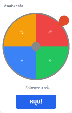 ตัวอย่างกงล้อ