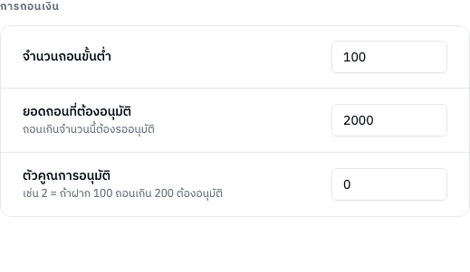 การถอนเงิน